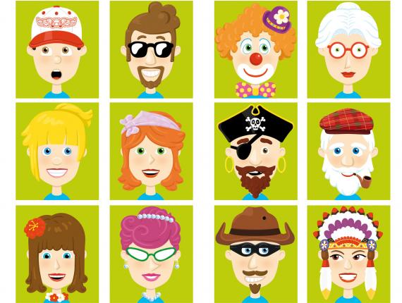 Andreu Toys cares caras faces