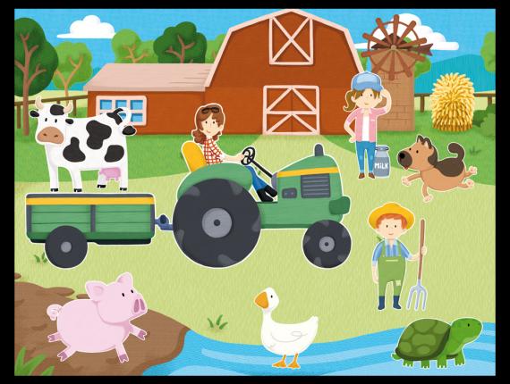 Andreu Toys granja farm animals animales