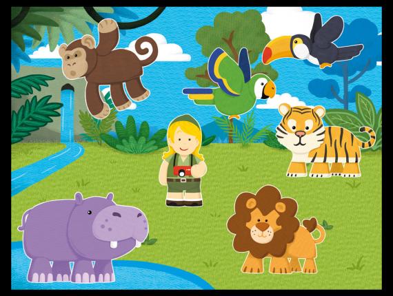 Andreu Toys jungle jungla animals animales