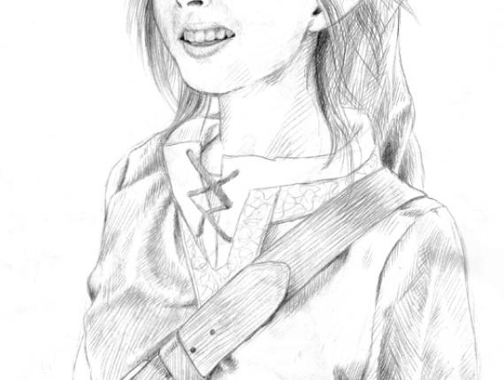 Lindsey Stirling Link Zelda portrait retrat retrato