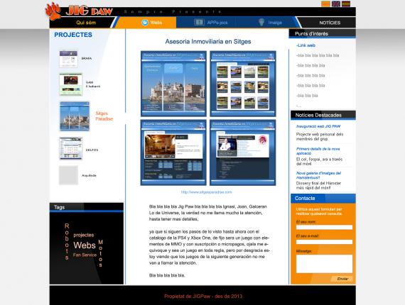 disseny diseño design web JigPaw