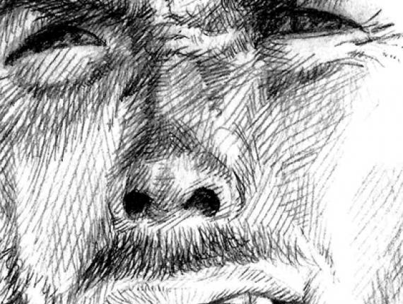 Clint Eastwood art portrait retrat retrato