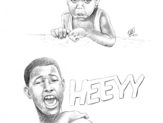 Buraka Som Sistema - Hangover (BaBaBa) portrait retrat retrato