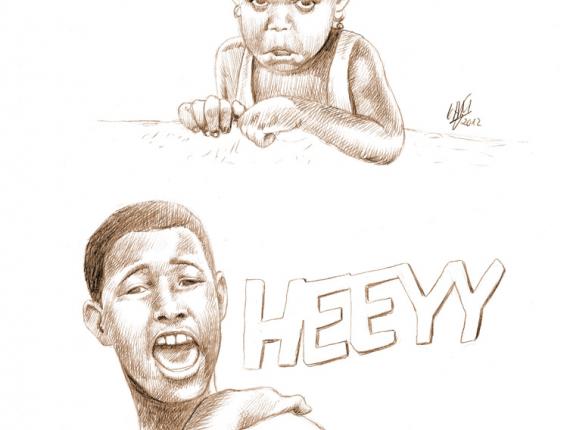 Buraka Som Sistema - Hangover (BaBaBa) portrait retrat retrato