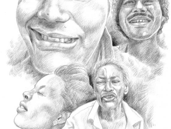 Buraka Som Sistema - Hangover (BaBaBa) portrait retrat retrato