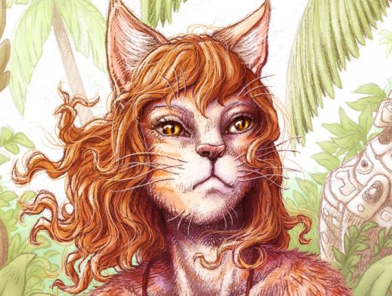 un lloc estrany noia gata chica gata cat girl