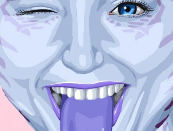 asari Mass Effect bioware retrat retrato portrait