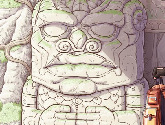 Un Lloc Estrany personatges personajes characters amics amigos friends noia chica girl home hombre man aventura adventure serp serpiente snake color digital