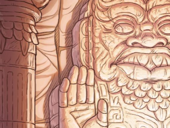 Un Lloc Estrany personatges personajes characters amics amigos friends noia chica girl home hombre man aventura adventure serp serpiente snake color digital