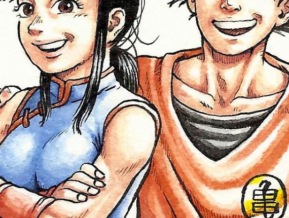 Dragon Ball Bola de Drac Bola de dragón Chi Chi Son Goku 