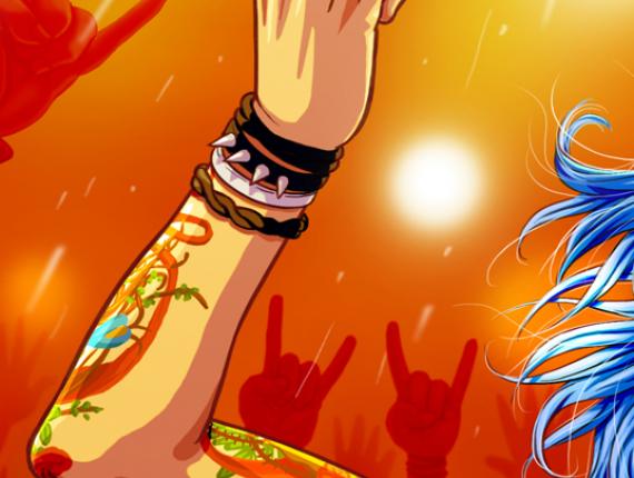 Life is Strange Before the Storm Videojoc videojuego videogame Dontnod Entertainment Chloe Rachel parella pareja couple ball baile dance concert concierto rock riure risa laugh