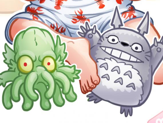 família familia family pare padre papa dad father mare madre mama mother filla hija daughter gat gato cat totoro cthulhu body bebé body nadó Infant bodysuit