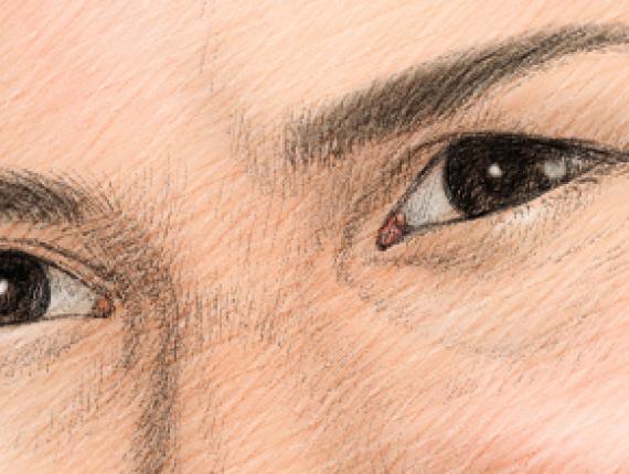 Elisenda Marta germanes hermanas sisters retrat retrato portrait