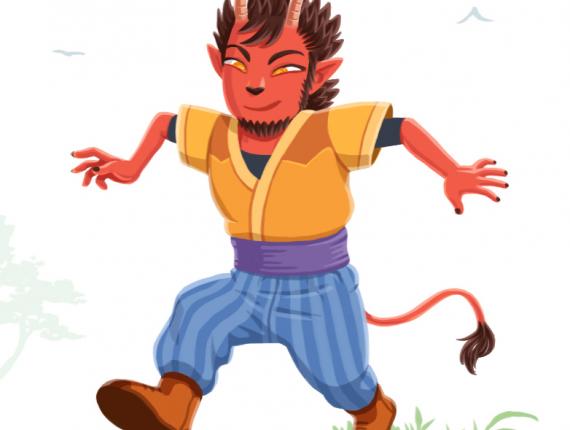 Un Lloc Estrany personatges personajes characters amics amigos friends home hombre man color digital noi dimoni chico demonio devil boy animals animales serp sepriente snake