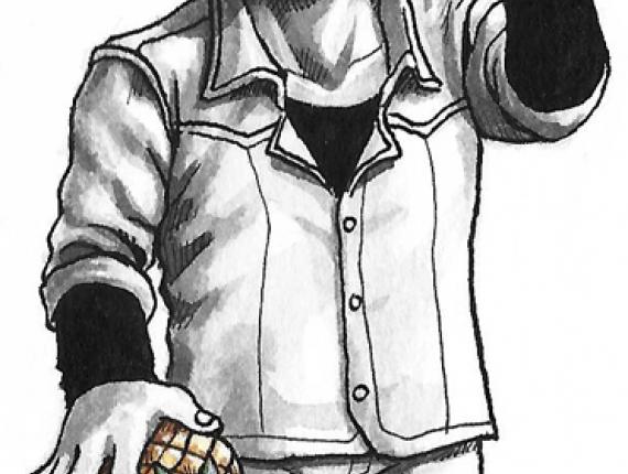 un lloc estrany noi dimoni chico demonio devil boy noia conill chica conejo bunny girl amics amigos friends fruites frutas fruits