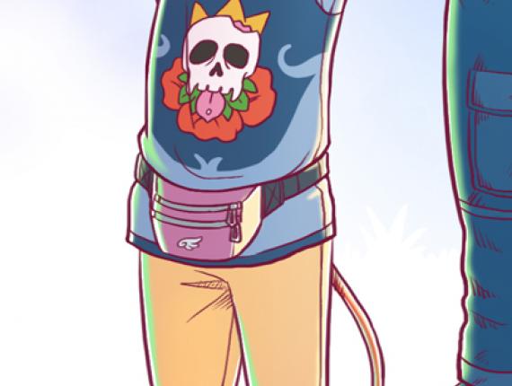 Un Lloc Estrany personatges personajes characters amics amigos friends noia chica girl noi gat chico gato cat boy color digital noia conill chica conejo girl rabbit noia dimoni chica demonio devil girl animals animales