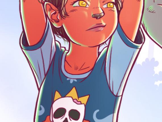 Un Lloc Estrany personatges personajes characters amics amigos friends noia chica girl noi gat chico gato cat boy color digital noia conill chica conejo girl rabbit noia dimoni chica demonio devil girl animals animales