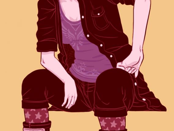 personatge personaje character finestra ventana window ulleres gafas glasses