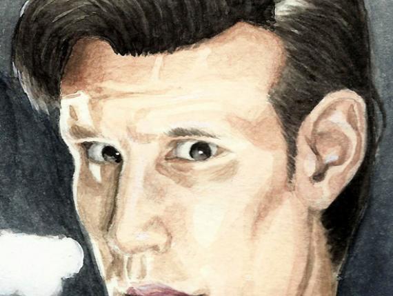 Matt Smith doctor Dr.Who retrat retrato portrait