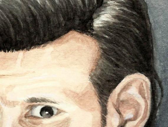 Matt Smith doctor Dr.Who retrat retrato portrait