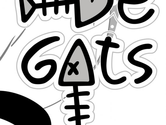 DeGats gat gato cat samarreta camiseta shirt bossa bolsa bag