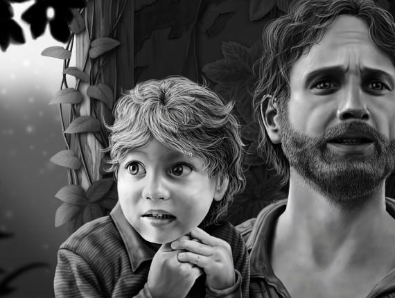 The Last of Us familia family chasqueador clicker