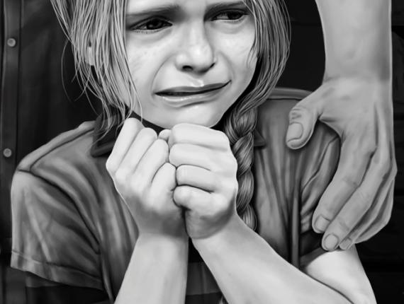 The Last of Us familia family chasqueador clicker