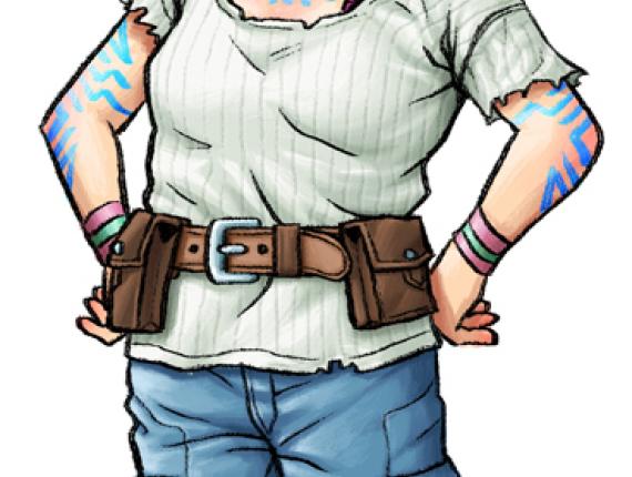 Un Lloc Estrany personatge personaje character noia chica girl home hombre man color digital