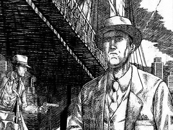 gangster policia police Nova York Nueva York New York