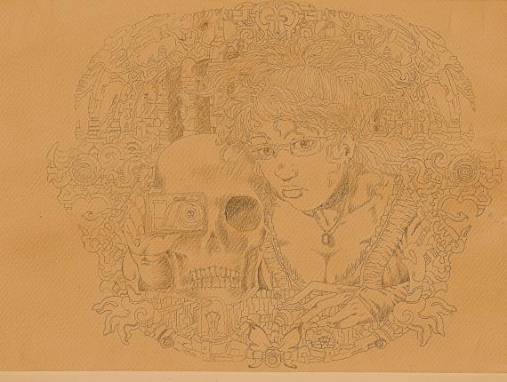 calavera skull noia chica girl