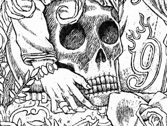 calavera skull noia chica girl