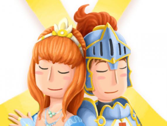 Sant Jordi 2018 cavaller caballero knight princesa princess rosa rose llaç groc lazo amarillo yellow ribbon