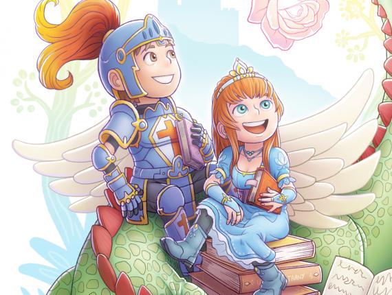 Sant Jordi 2022 princesa cavaller drac rosa llibre princesa caballero dragón rosa libro princess knight dragon rose book senyera catalana bandera catalana Catalan flag