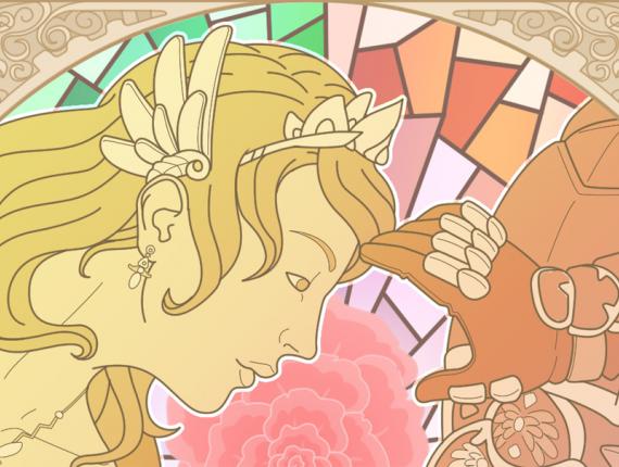 Sant Jordi cavaller caballero knight rosa rose princesa princess