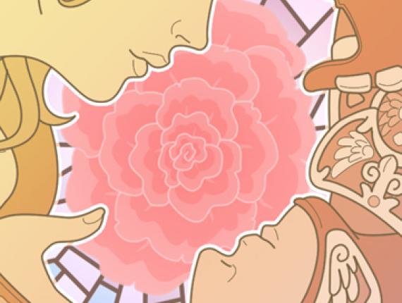 Sant Jordi cavaller caballero knight rosa rose princesa princess