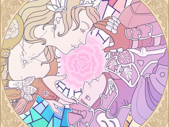 Sant Jordi cavaller caballero knight rosa rose princesa princess