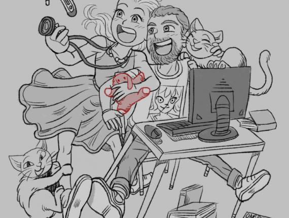 Amics amigos friends gat gato cat boda wedding postal targeta tarjeta card Japó Japón Japan Okinawa