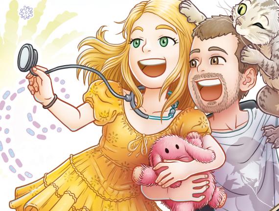 Amics amigos friends gat gato cat boda wedding postal targeta tarjeta card Japó Japón Japan Okinawa