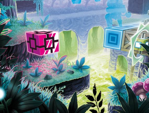 Super MAGBOT AstralPixel Astral Pixel logo videogame videojoc videojuego vectorial cartell cartel poster cover coberta cubierta robot