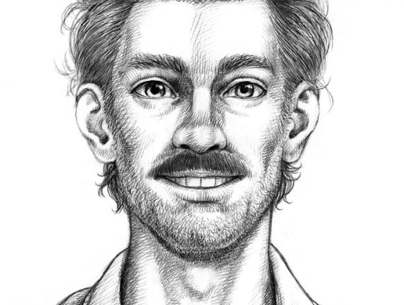 un lloc estrany cara face retrat retrato portrait somriure sonrisa smile personatge personaje character noi chico boy bigoti bigote moustache tupè tupé toupee