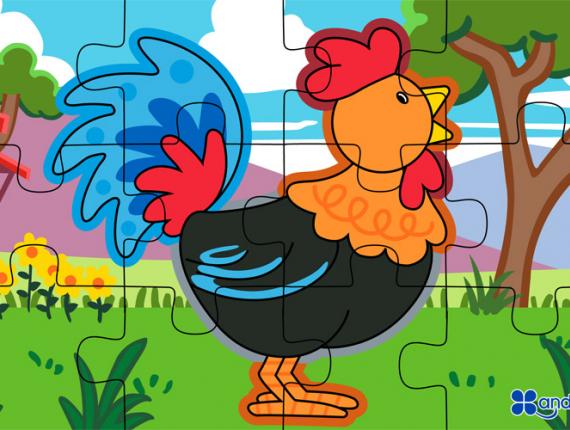 Andreu Toys Trencaclosques Diorama rompecabezas puzzle