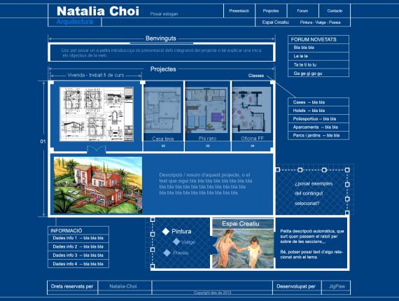 disseny diseño design web arquitecte arquitecto architect