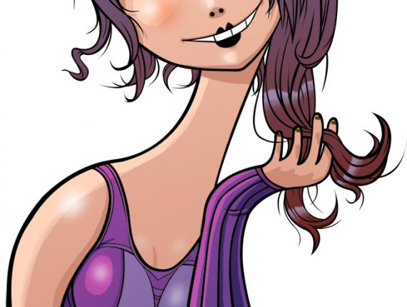 vectorial vector noies chicas girls