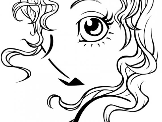 vectorial vector noies chicas girls