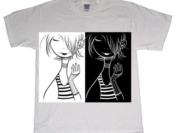 vectorial vector noies chicas girls samarreta camistea shirt