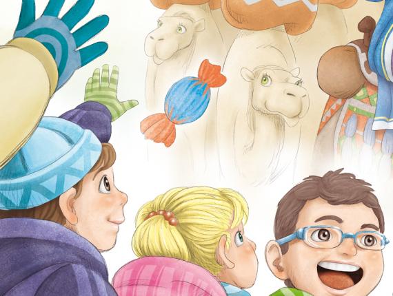 Els Reis Mags Los Reyes Magos the three wise men