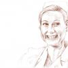 Laura Linney portrait retrat retrato