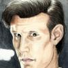 Matt Smith doctor Dr.Who retrat retrato portrait