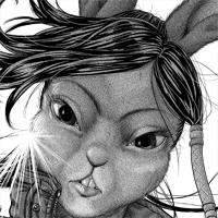 noia conill chica conejo girl rabbit home borratxo hombre borracho drunk man manga