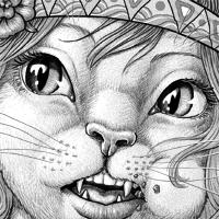 pàgina página page manga un lloc estrany noi chico boy punk noia gata chica gato cat girl